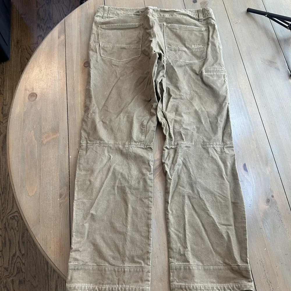 Kuhl Pants Mens 40x32 Brown Rydr Crag‎ Series Outdoor Work Articulated Knees